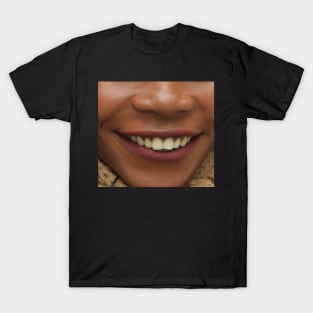 Funny face mask with mouth | Smile Face Mask for girls | T-Shirt